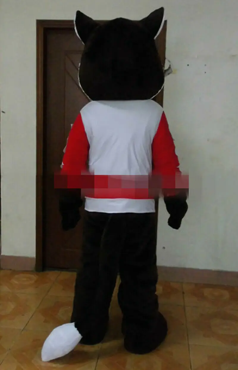 

Wolf Mascot Costume Suits Cosplay Party Game Dress Outfits Christmas Xmas Adults Apparel Cartoon Character Birthday Clothes Gift