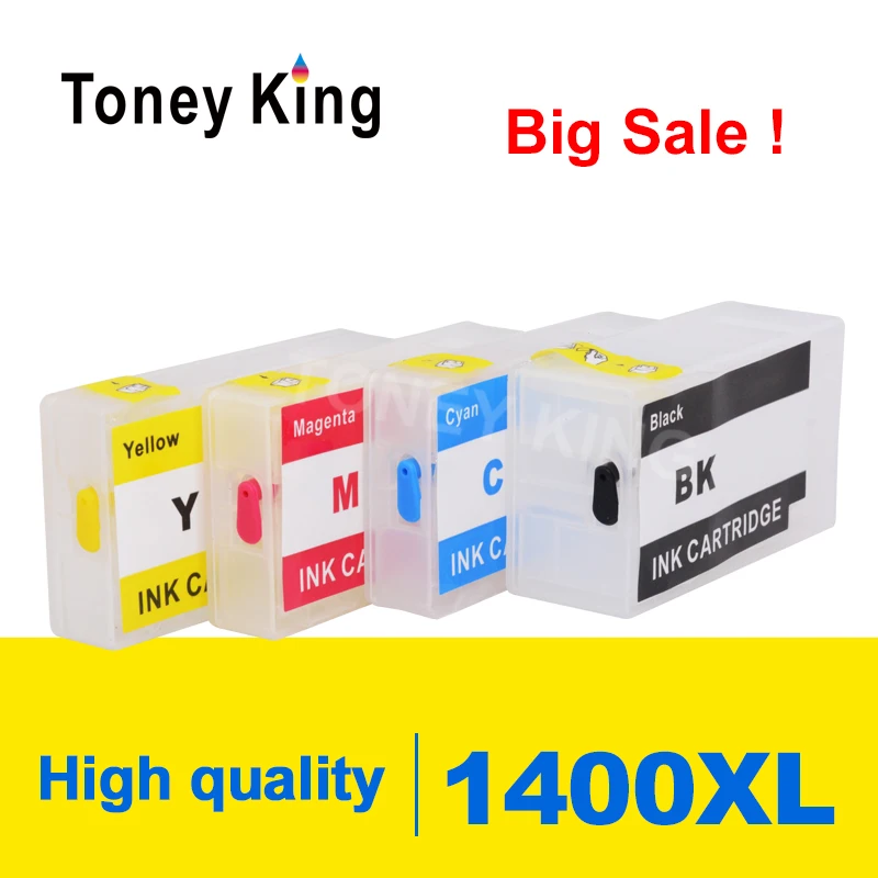

Toney King Refill Ink Cartridge For Canon PGI-1400 MAXIFY MB2040 MB2140 MB2340 MB2740 Printer