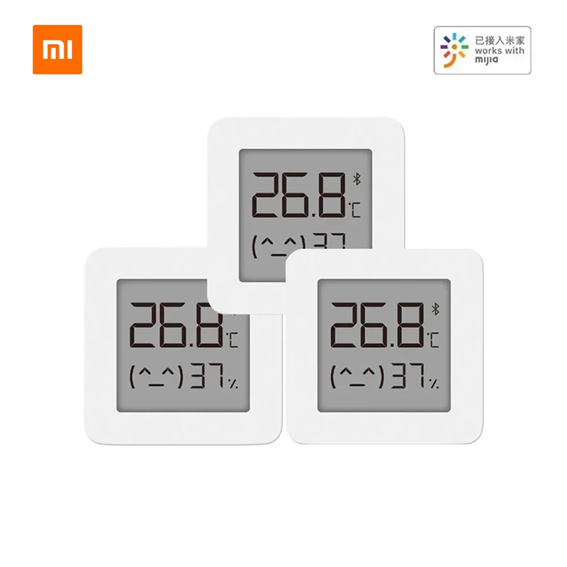 Оригинальный умный Bluetooth термометр Xiaomi Mijia 2 беспроводной электрический цифровой