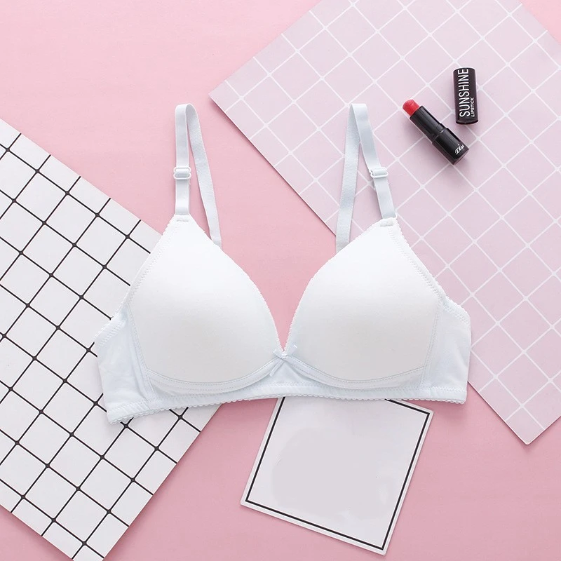 Мягкие бюстгальтеры без бюстгальтера с хлопковой подкладкой для женщин тонкий