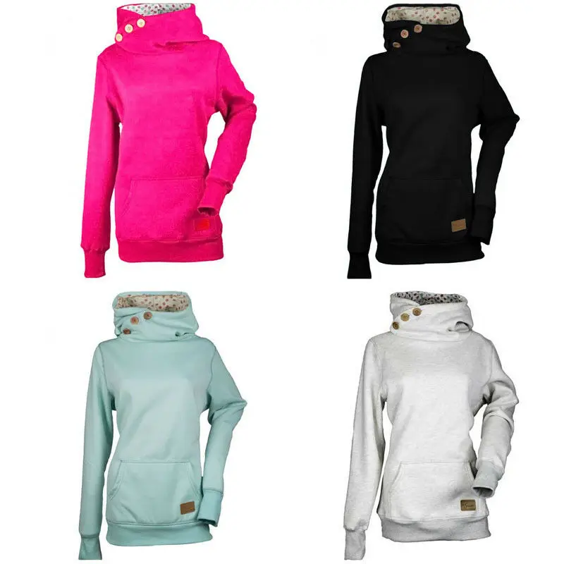 Женские толстовки с капюшоном элегантный пуловер и длинным рукавом Милый