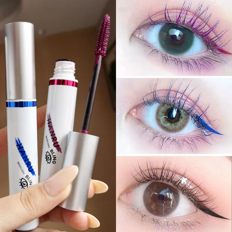 

Korea your color waterproof mascara thick long roll become warped lasting not dizzy catch makeup lengthened her red