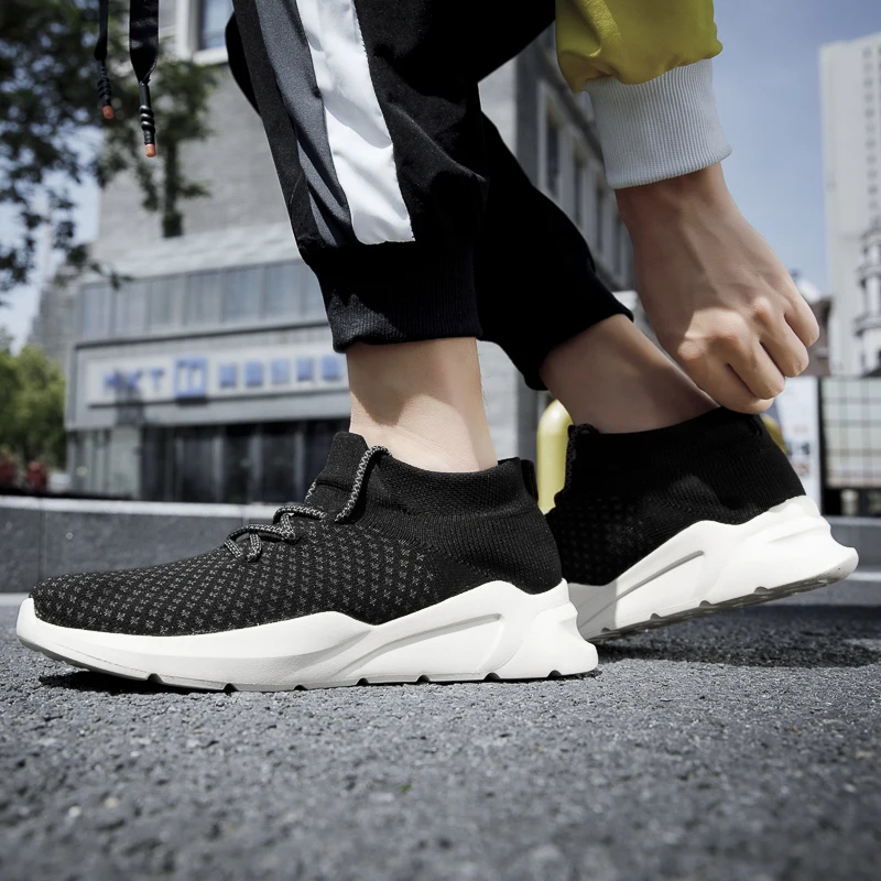 

2021 Winter Men's Casual Shoes Fashion Plus Outdoor Fashion Sneakers Zapatillas Hombre Trend Men Leisure Breathable Sneakers