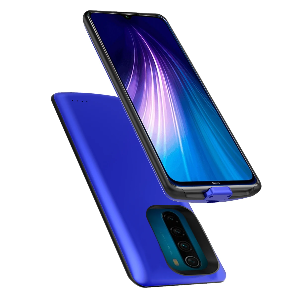 Для Xiaomi Redmi Note 8 6500 мА/ч чехол для зарядного устройства расширенный аккумулятор