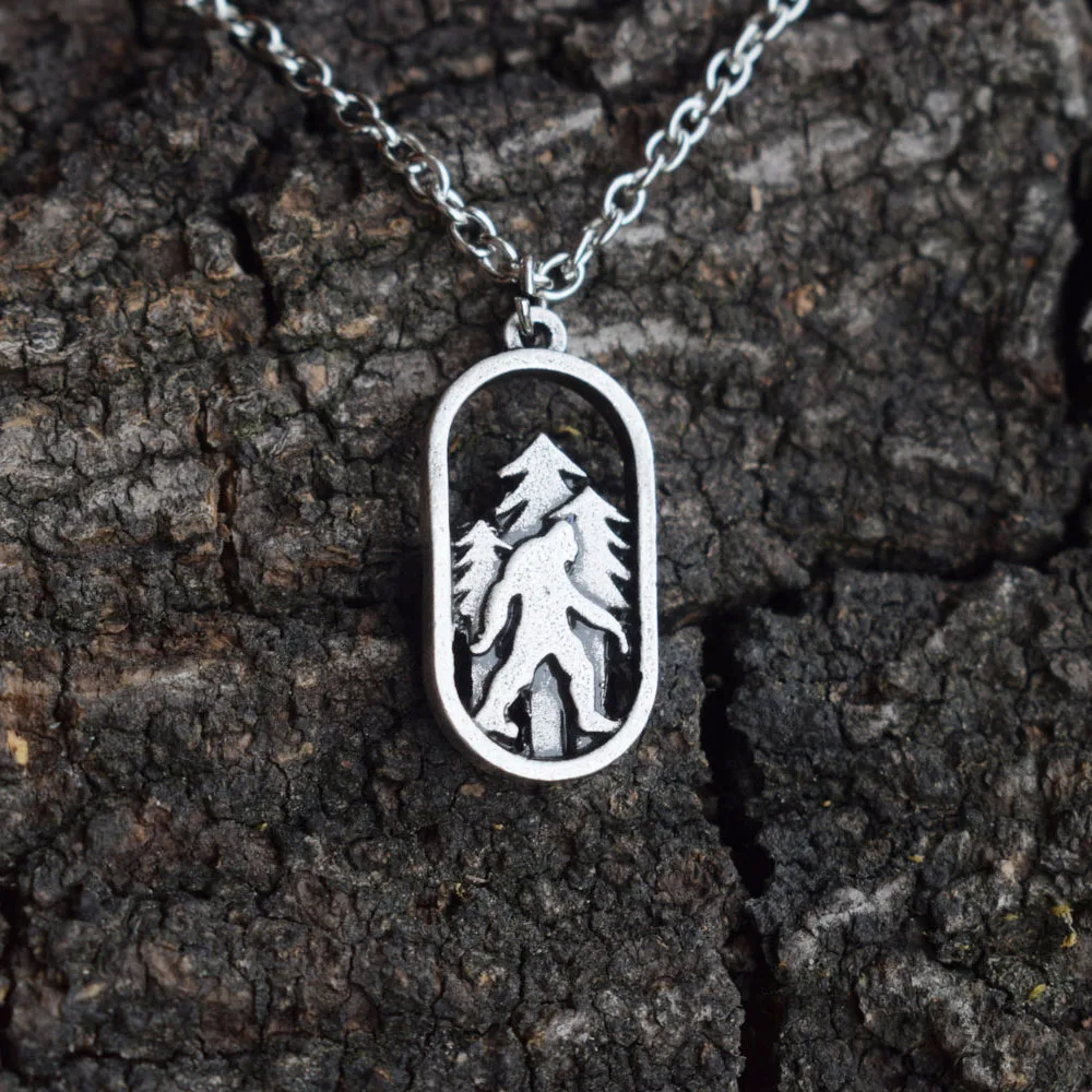 20 шт ожерелье снежного человека в гору|Ожерелья с подвеской| |