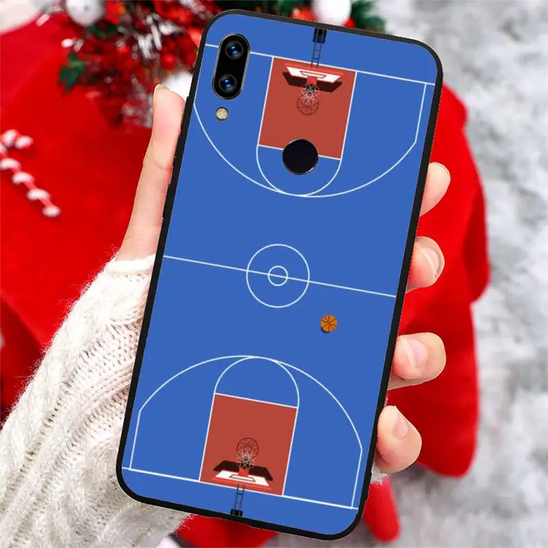 

Basketball court basket pattern high quality Phone Case cover For Xiaomi Redmi note 7 8 9 t k30 max3 9 s 10 pro lite