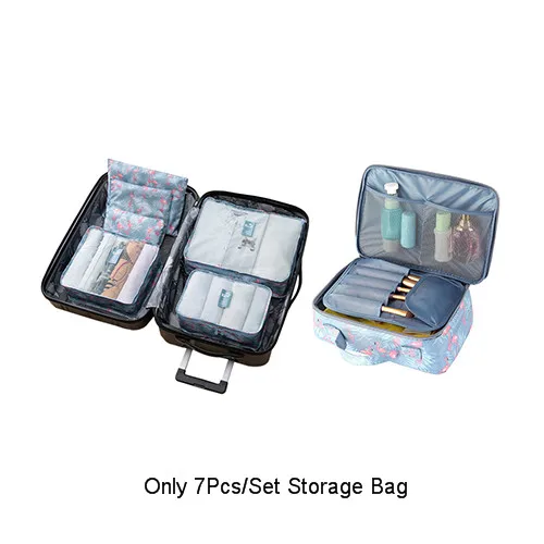 B1 Travel Set Bag Дорожная косметичка, чехол для костюма, органайзер, комплекты нижнего белья, одежда, шкаф, сумка для хранения, чехол для багажа, аксессуары, принадлежности - Цвет: B1 Travel Set Bag