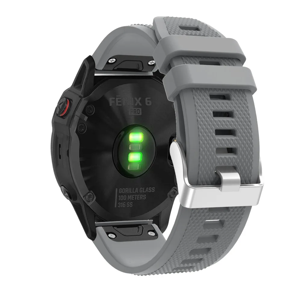 26 22 20 мм ремешок для часов для Garmin Fenix 5X5 5S 3 3HR 6 6X6 S gps часы Quick Release strip Forerunner 945/935 наручных полос