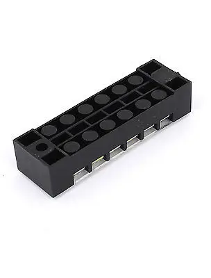 TB 1506 600V 15A 6 позиционный винтовой изолирующий Клеммник блок полосы шт|Терминалы| |