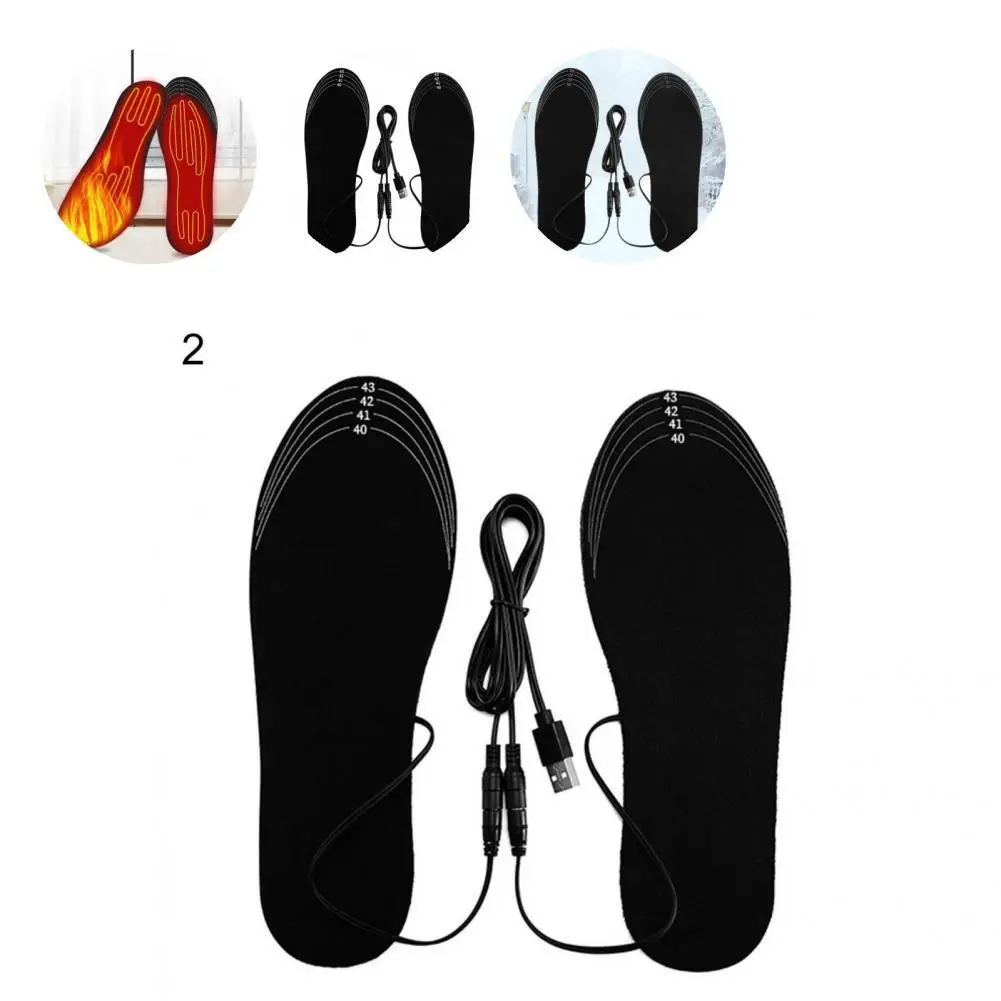 

Durable 1 Pair Terrific Practical Feet Warm Pad Great Stitching Foot Warming Pad Sweat Absorption for Camping