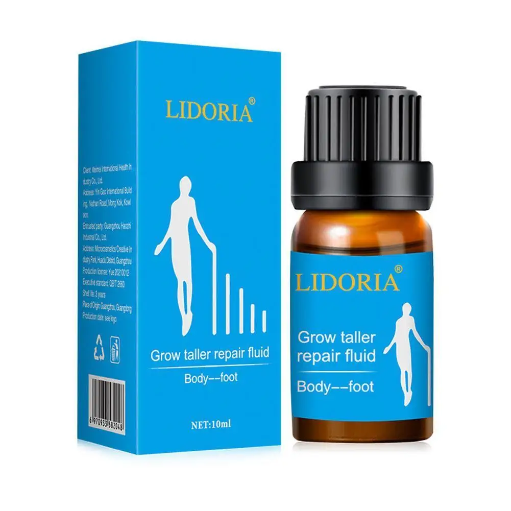 

10ML Health Care Natural Bone Growth Height Increasing Fast Grow Taller Foot Increasing Height Growth Essential Oil