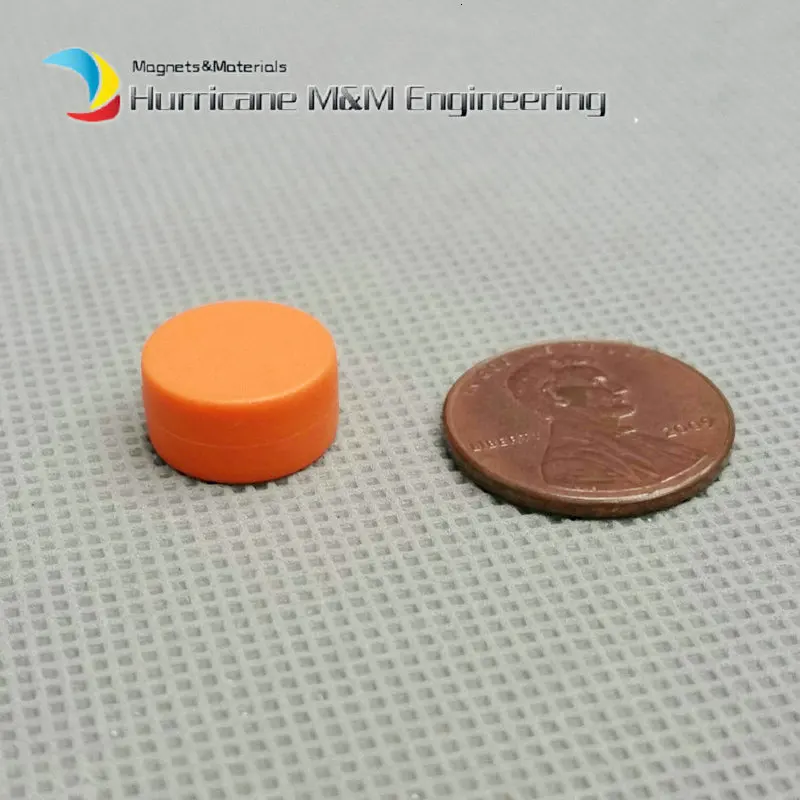 20 шт. магнитные кнопки диаметр 12,7x6,35 мм около 1/2 ''x 1/4'' белая доска Thumbtack NdFeB магнит в пластиковом покрытии