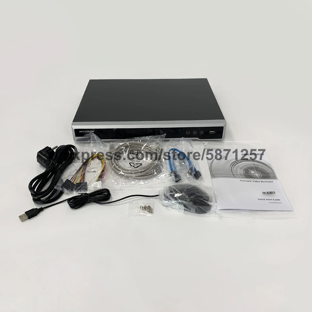 В наличии международная версия DS-7616NI-K2/16 P 16-канальный H.265 NVR 4K для до 8 Мп заглушка