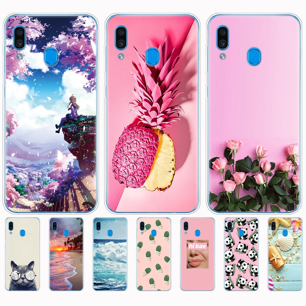 Для samsung Galaxy A20 чехол A20E силиконовый задняя крышка для телефона samsung A20 A 20 A205F A20E A202F мягкие Fundas Coque бампер