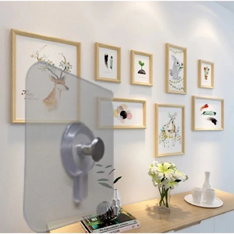 8 шт набор для вышивки крестом настенная живопись отверстие крюк самоклеющиеся