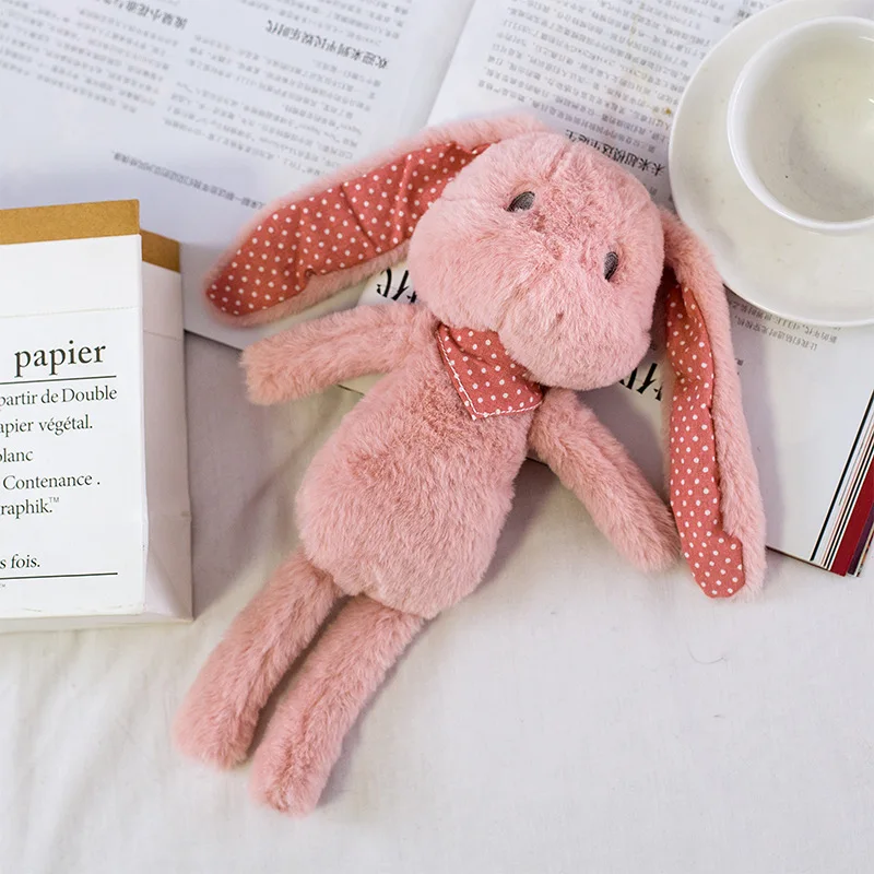 Милый мультяшный кролик с длинными ушками плюшевая кукла детские мягкие игрушки