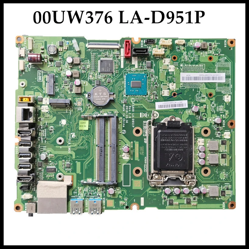 Высокое качество FRU 00UW376 для Lenovo 510-23ISH 510-22ISH 520s-23ISU AIO материнская плата DSA00 LA-D951P DDR3
