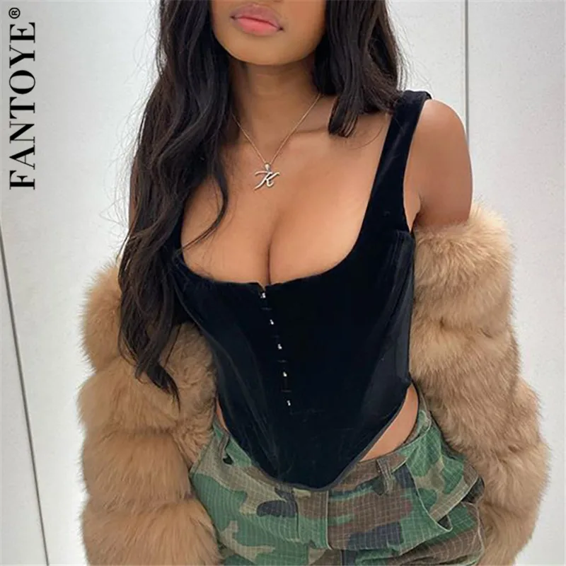 FANTOYE сексуальные фланелевые Лоскутные Топы для женщин элегантный черный топ без