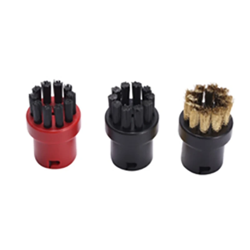 

3 шт. насадки нейлоновые латунные щетинки для Karcher SC1 SC2 SC3 SC4 SC5 SC7 EasyFix Швабра тряпка тряпки пароочистители части