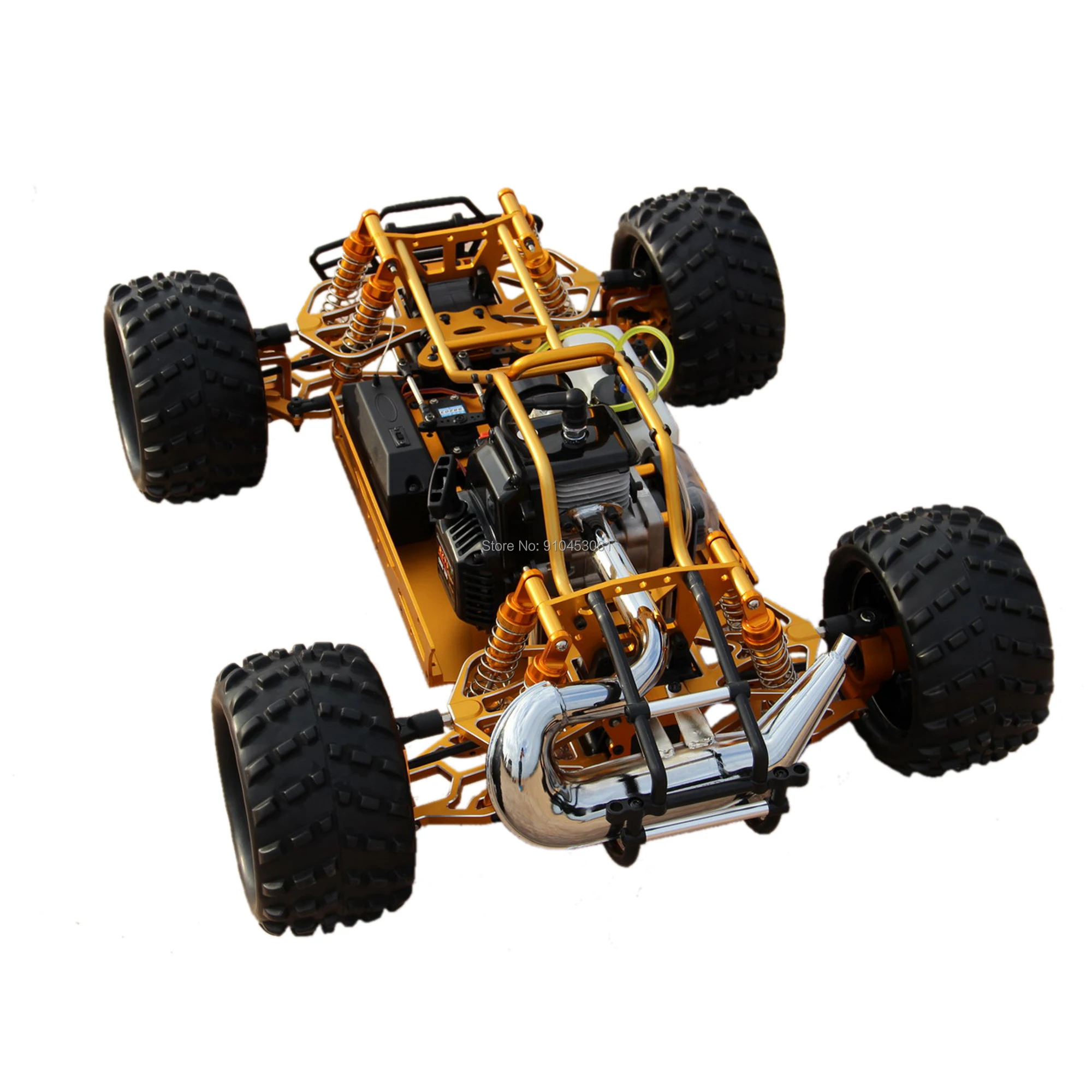 Грузовик SY-4WD 1:5 RC с двухтактным бензиновым двигателем 35 куб. См пультом