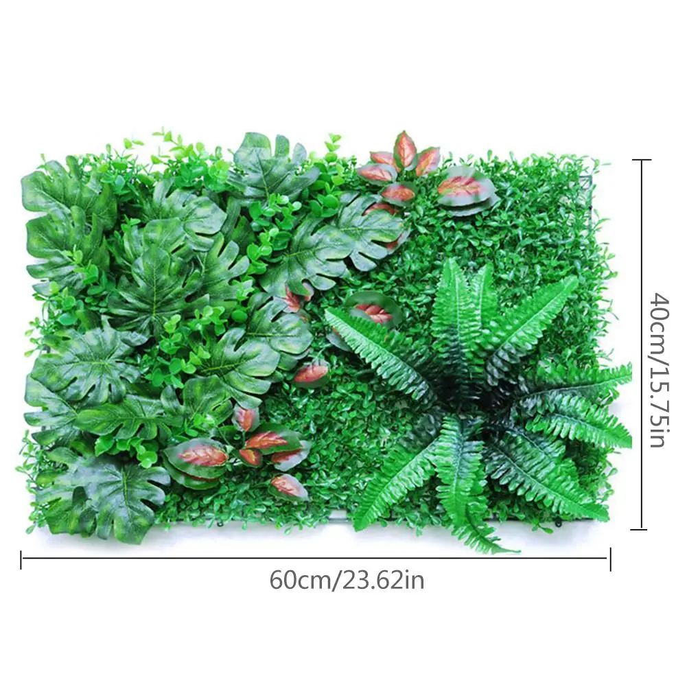 

Artificial Garden Plant Fence UV Protected Privacy Screen Outdoor Indoor Use Garden Fence Backyard Home Decoration Greenery Wall