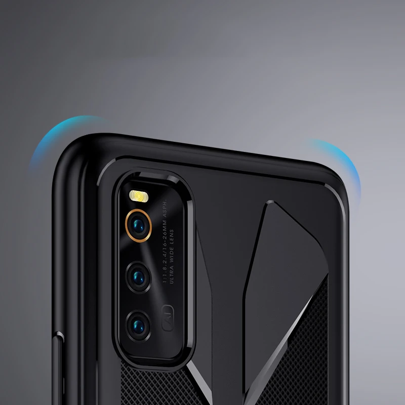 Чехол для IQOO Neo3 Модный мягкий матовый чехол из ТПУ задняя крышка VIVO Neo 3 Черная