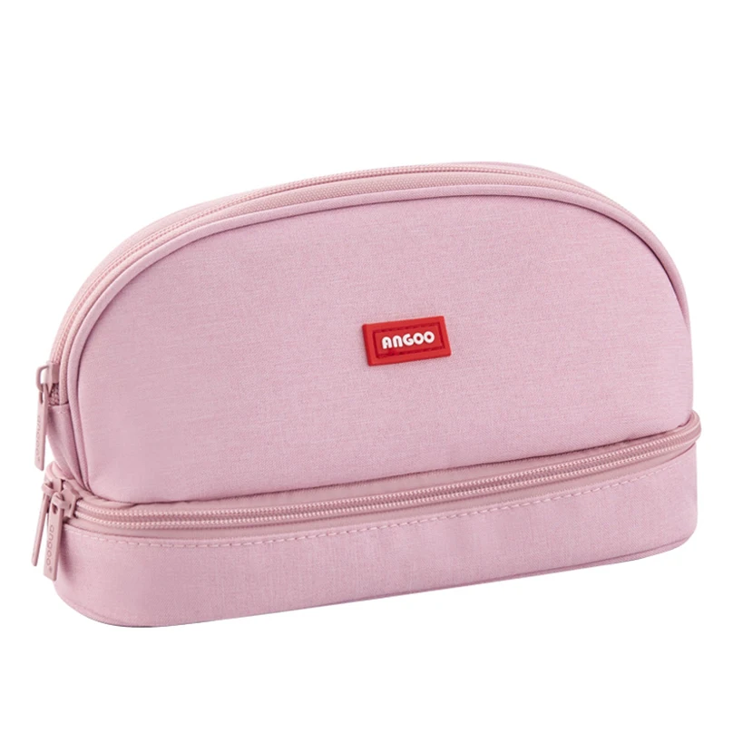 

Pencil Case Big Stationery Pencil Box Double Layer Pen Case Trousse Scolaire Polyester Make Up School Supplies Pencil Cases
