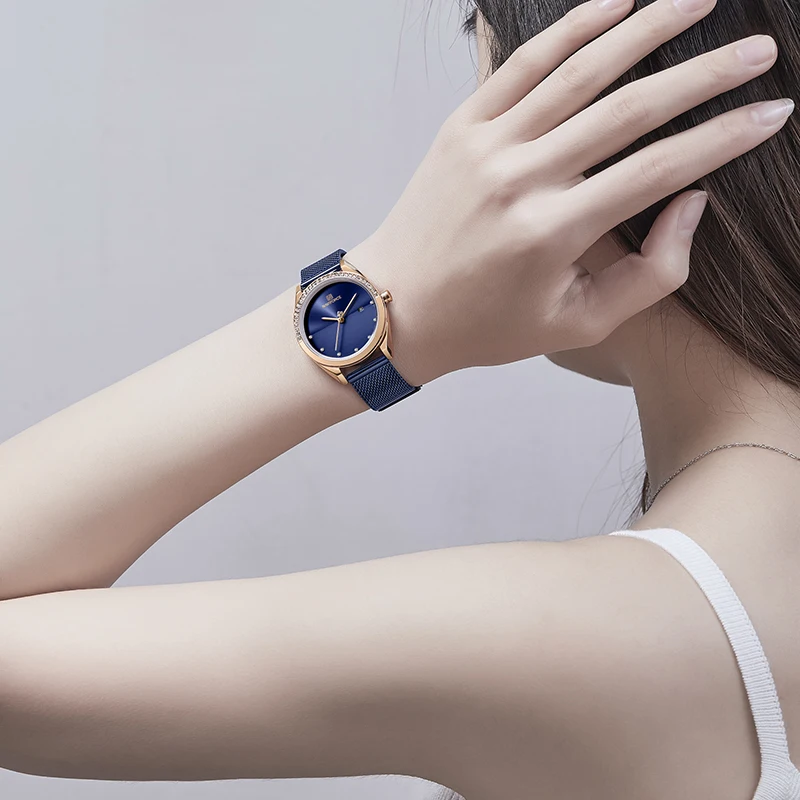 

NAVIFORCE Women Luxury Brand Watch Dress Rose Gold Women Wrist Watch Quartz Waterproof Ladies Watches Female Clock reloj mujer