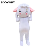 white sheep mascot easter high quality handmade mascot costume suits cosplay party game dress outfits clothing advertising