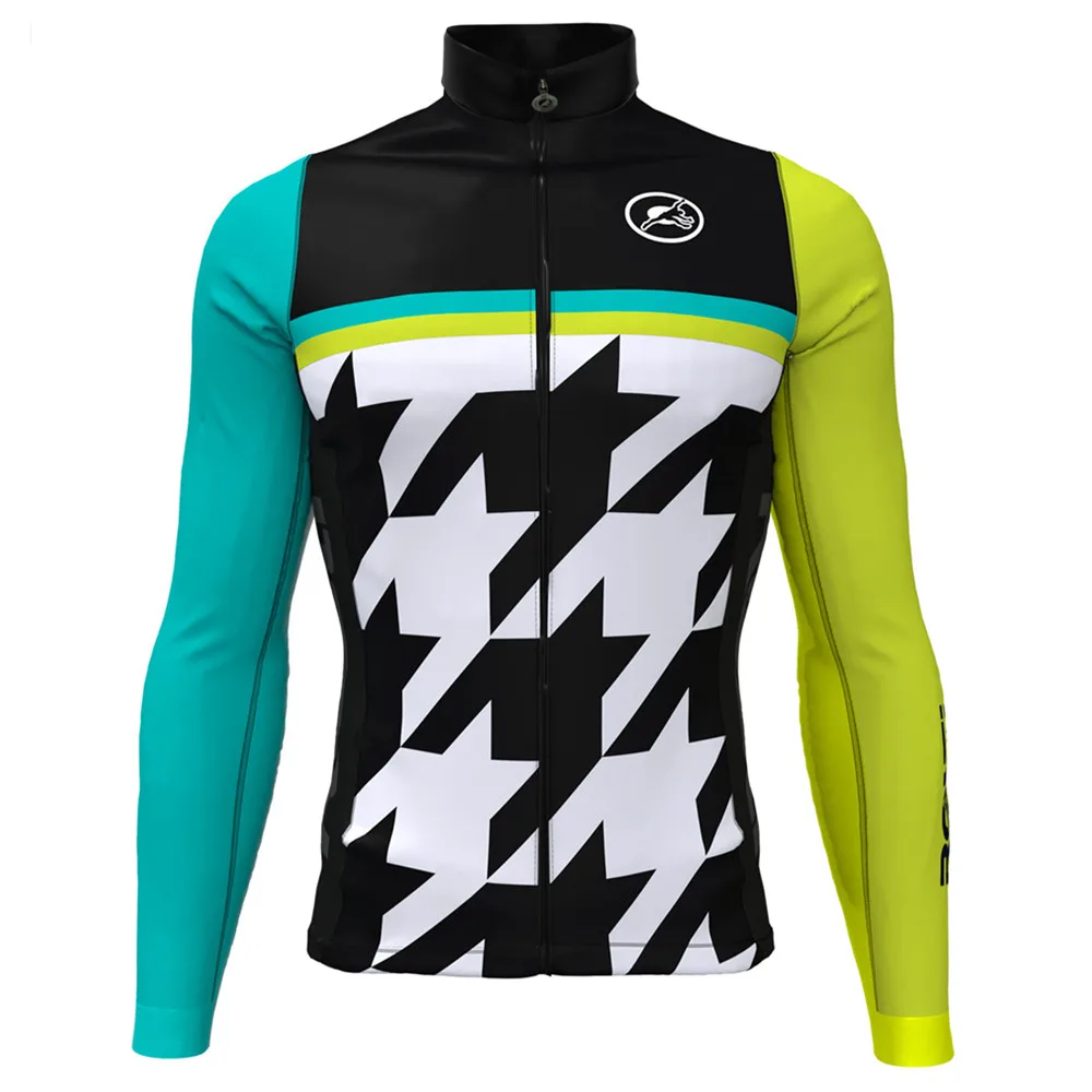 Зимняя мужская одежда ROSTI для велоспорта с длинным рукавом