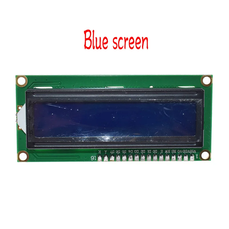 1 шт. модуль ЖКД синий экран IIC/igc 1602 для arduino 1602 lcd UNO r3 mega2560 зеленый экран