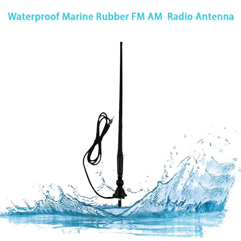 Морской Bluetooth стерео аудио радиоприемник FM AM автомобильный mp3-плеер + 4-дюймовый