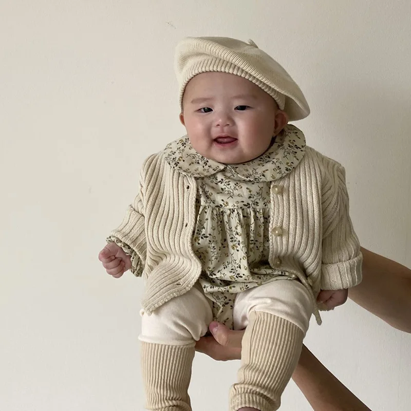 Новинка 2021 лоскутные леггинсы для младенцев хлопковые длинные штаны малышей