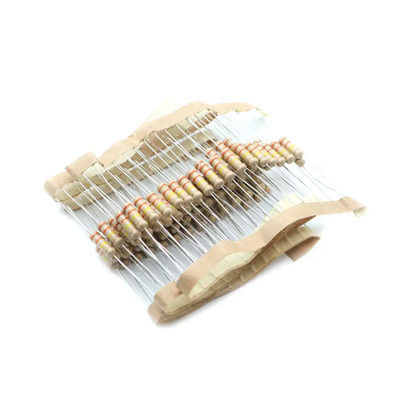 

20Pcs 1W Carbon Film Resistor Set 0R-22M 5% Tolerance 68R 91R 110R 120R 150R 180R 430R 620R 1K 1.5K 2 Ohm Electronics Resistance