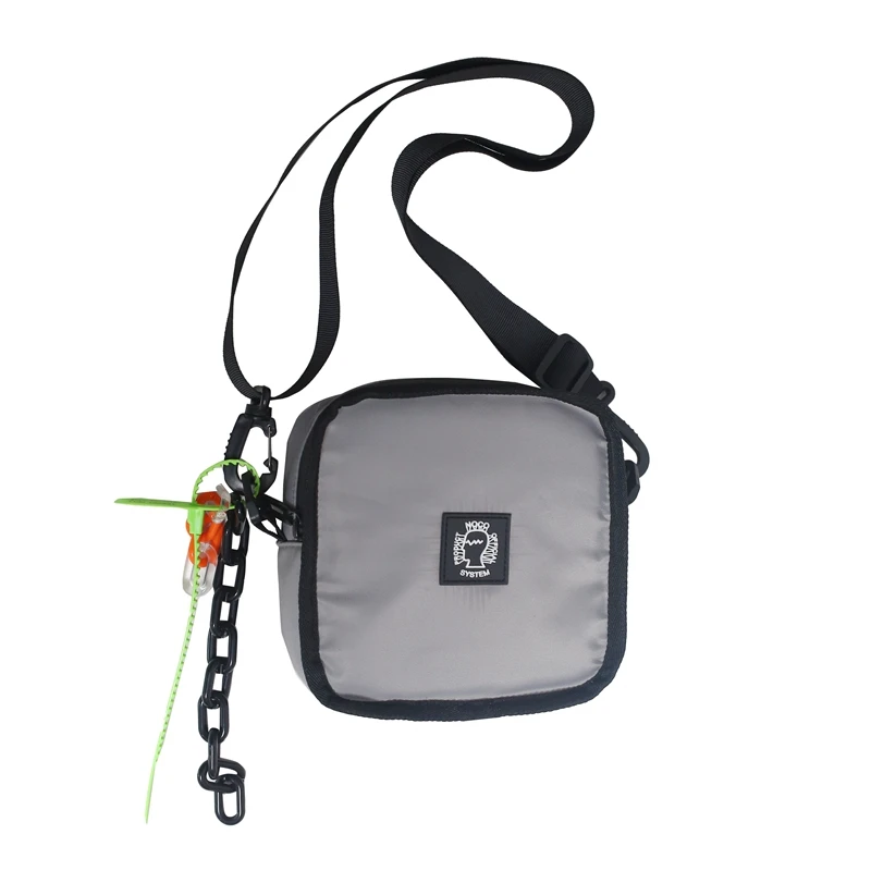 

Брендовые миниатюрные сумки через плечо унисекс, модный мужской мессенджер в деловом стиле, холщовая квадратная сумочка-тоут