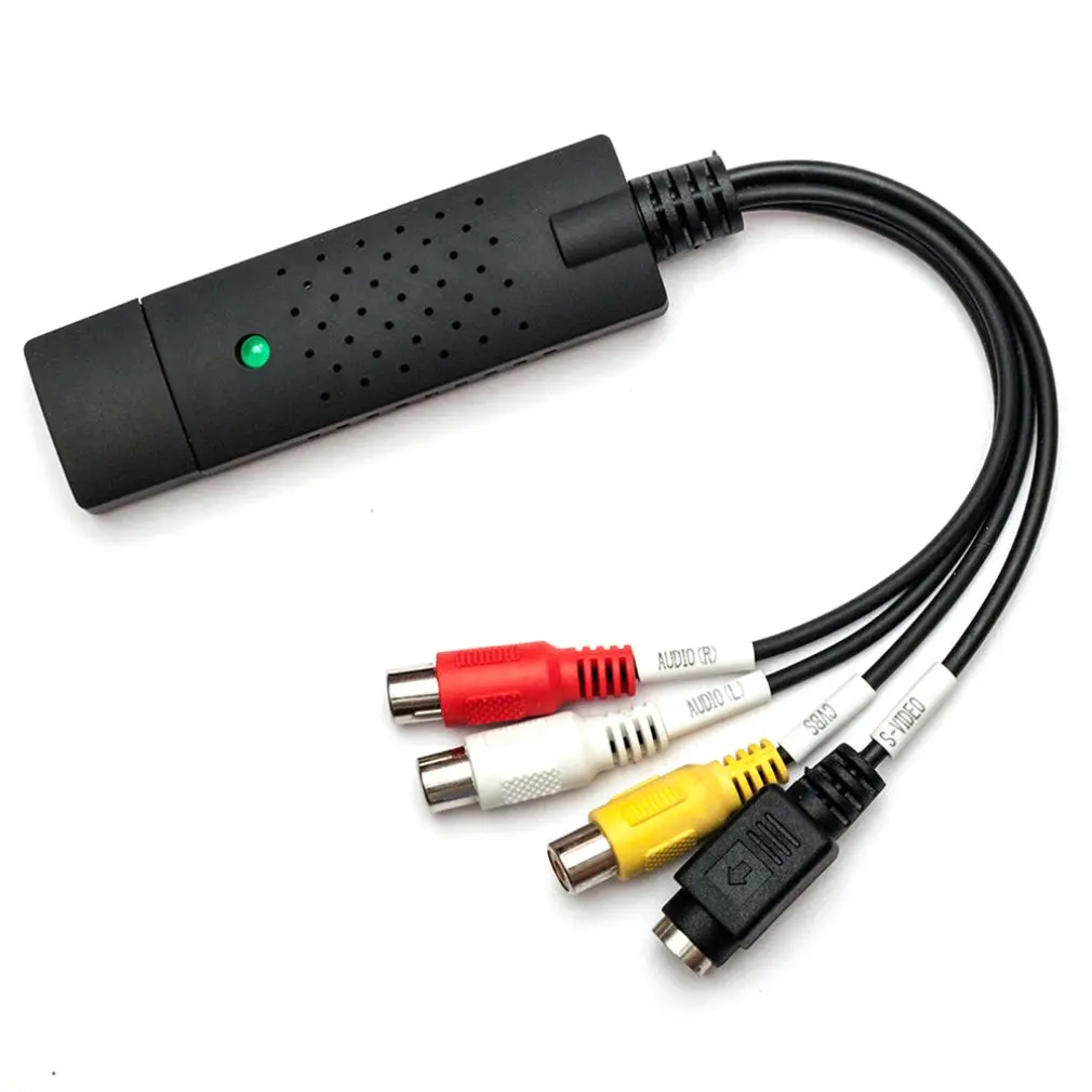 

Изысканный Прочный Usb Easycap 2,0 Аудио ТВ Видео Vhs в Dvd ПК Hdd конвертер адаптер карта захвата/