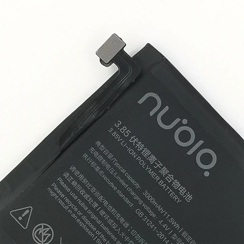 Новый оригинальный аккумулятор 3000 мАч для телефона ZTE Nubia Z11 M2 Lite M2Lite NX573J / PLAY NX907J