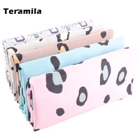 teramila half meter new graffiti printed patchwork cloth cotton 100 fabric for dress sewing curtain bedding quilting needlework