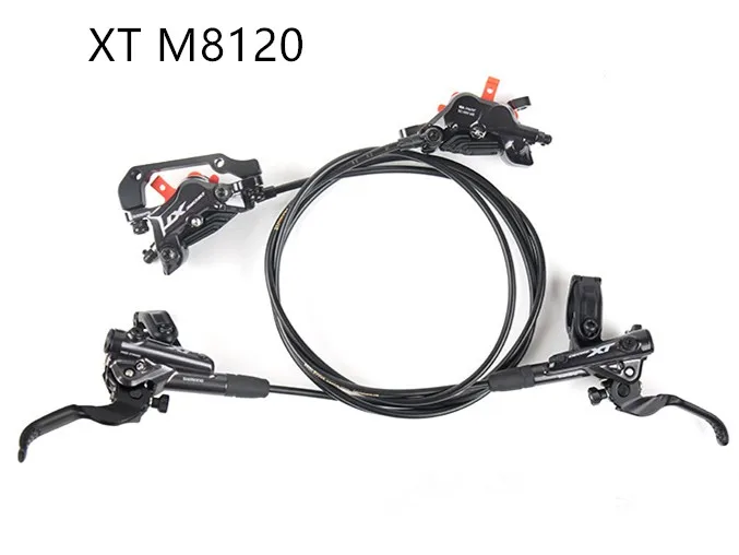 DEORE XT M8120 тормоза 4 гидравлический диск поршня тормозные ICE-TECH или смолы тормозные колодки Передние Задние 900 мм/1600 мм MTB DH FR