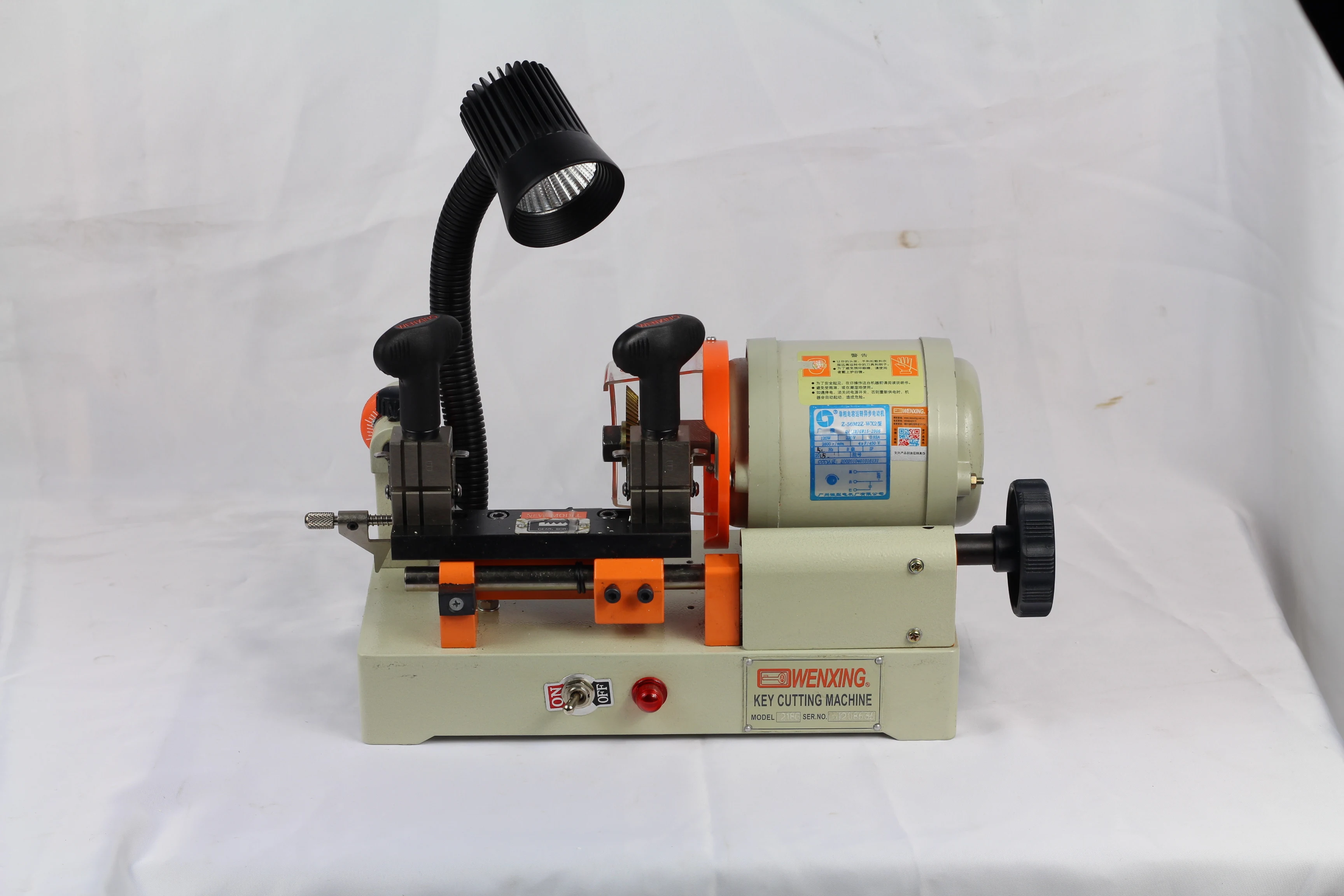 

Wenxing 218G Key Cutting Copy Duplicate Machine Only Work on 220volts