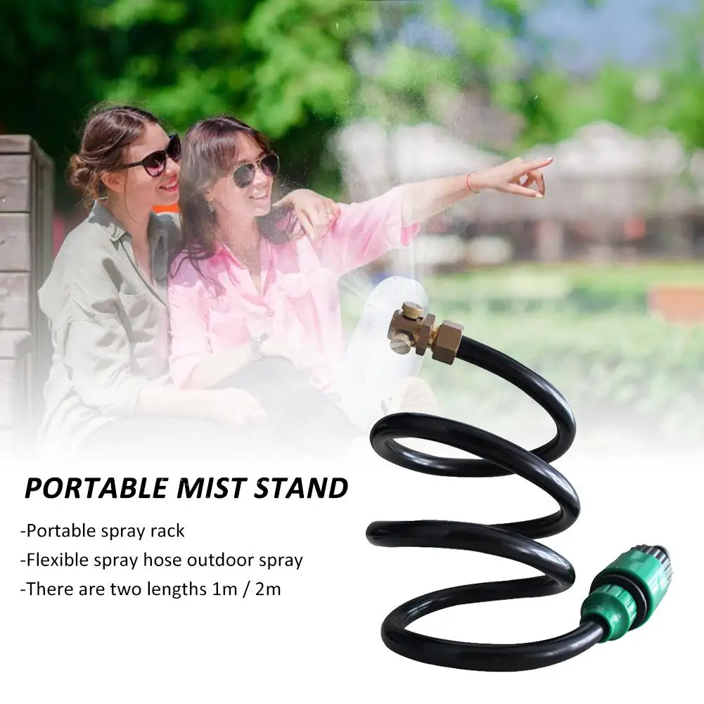 Портативный Гибкий Шланг для распыления уличная система туманообразования