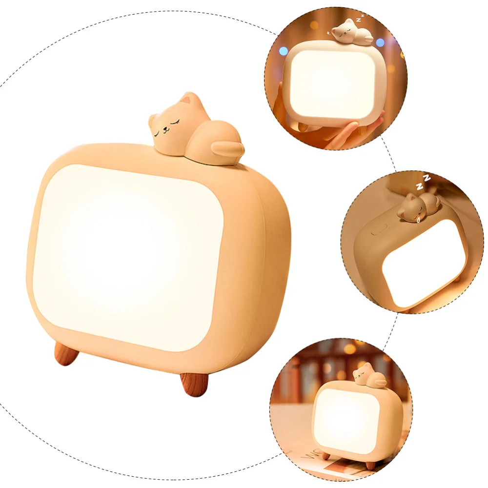 

Adjustable Brightness USB Charging Night Light Creative Bedside Eye Care Lamp