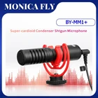 BOYA BY-MM1 плюс видео запись двойной головной микрофон микрофоны звуковая карта Studio игровой смартфон микрофон для пения Камера