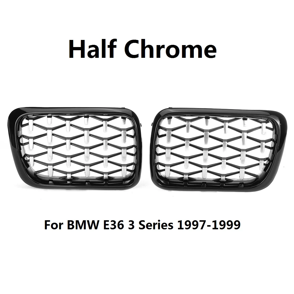 4 шт./компл. двойная решетка радиатора для BMW E39 G30 G38 F10 F11 E36 E90 E91 2005 2008 гоночные