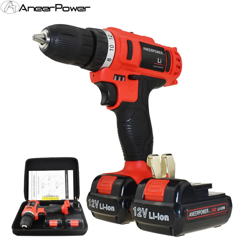 12 В Электрическая отвертка электроинструменты 1 5 Ач литий ионная батарея Емкость