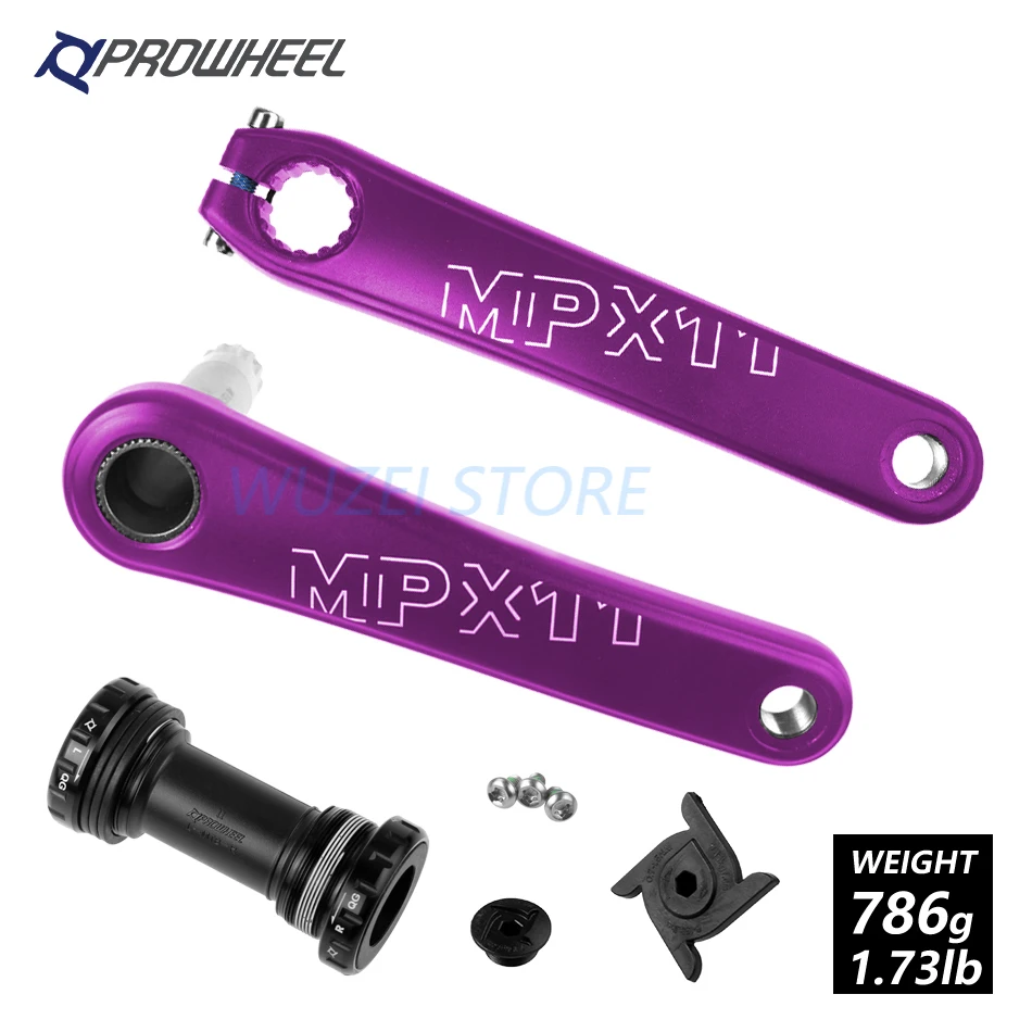 PROWHEEL MPX11 Кривошип горного велосипеда звездочки 8/9/10/11/12 Скорость 170/175 мм Совместимость SRAM mtb велосипедные рукоятки с плавками BB Части