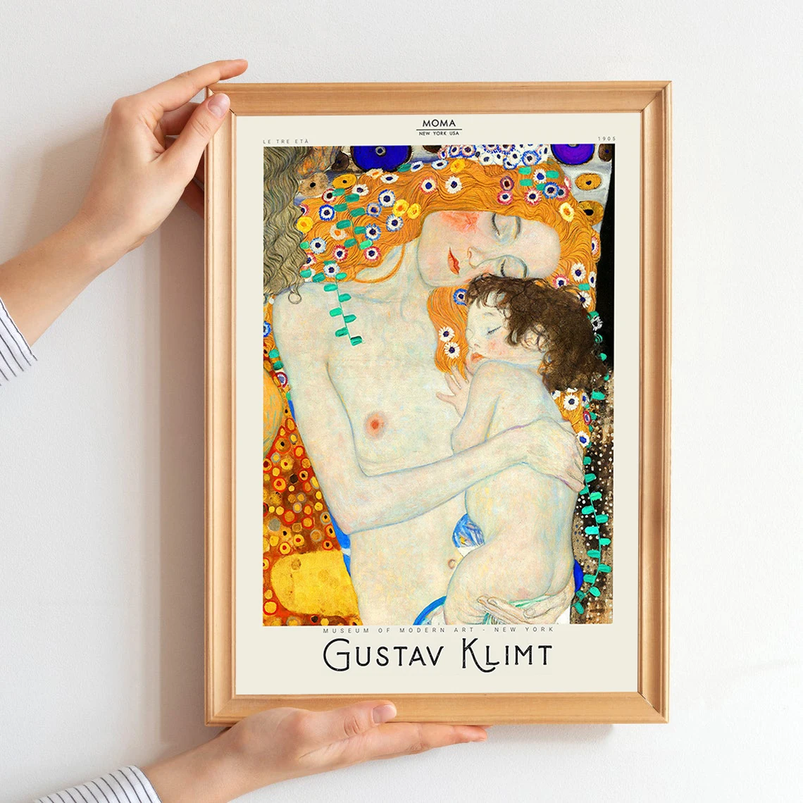 Плакат Густава Климта плакат матери и ребенка принт выставочный арт-Принт -
