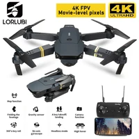 lorlubi e58 drone 1080p 4k camera hight wifi fpv with wide angle hd hold mode follow me foldable arm quadcopter mini toy v4 e88