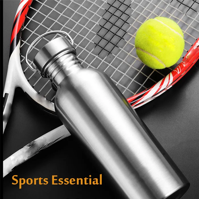 Герметичная Бутылка Для Воды Из Нержавеющей Стали без изоляции БФА с одной