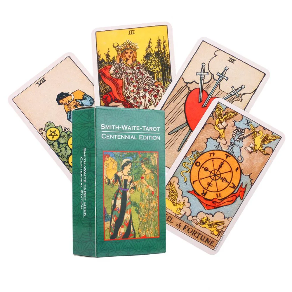 

Fate Centennial Smith Waite Tarot Cards Women Card Games Amazing Oracle Card